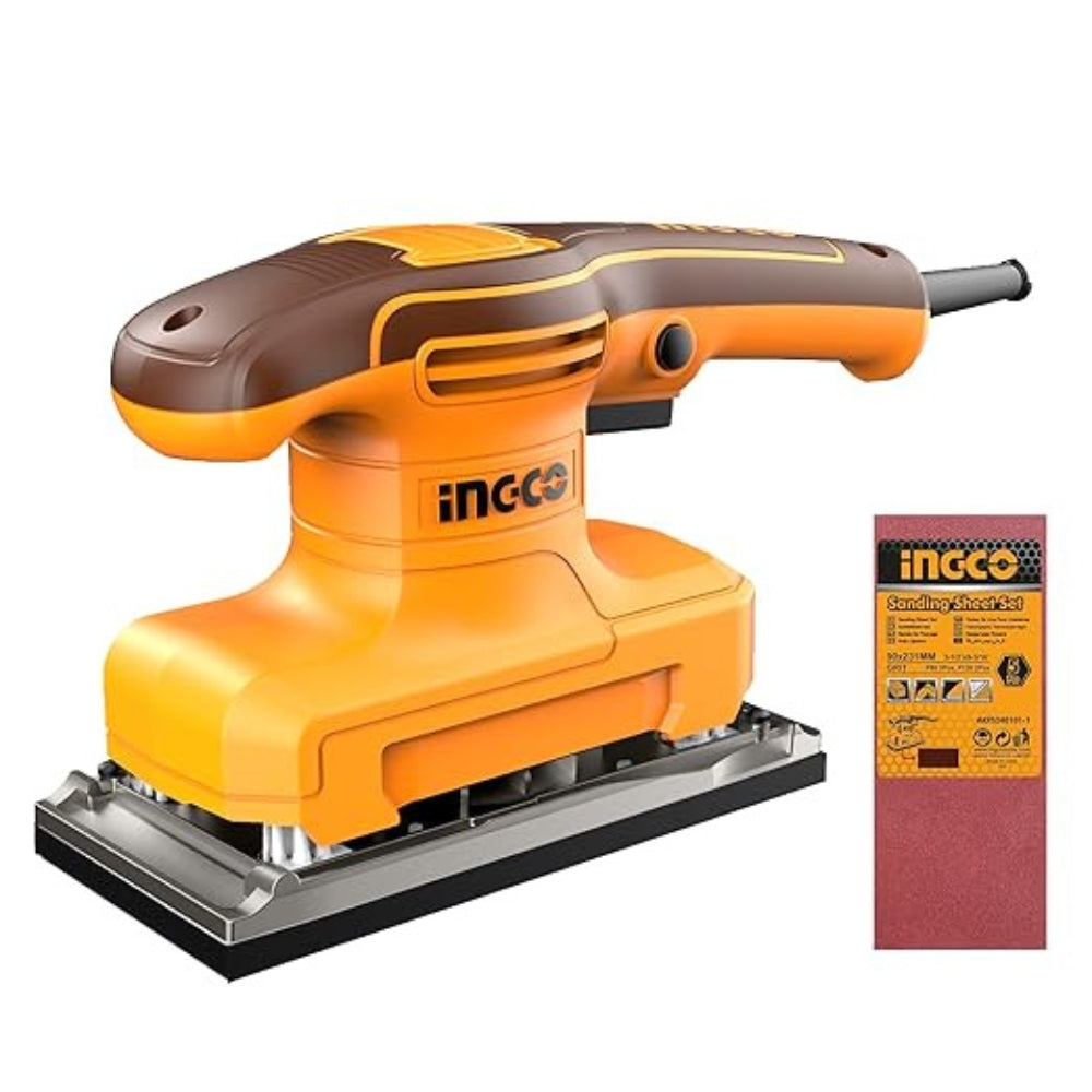 INGCO 320W Finishing Sander 14000 RPM for Wood Finishing - FS3216