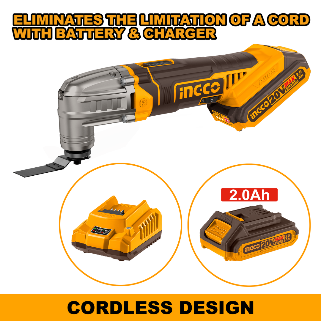 CMLI20228 INGCO CORDLESS MULTI-TOOL