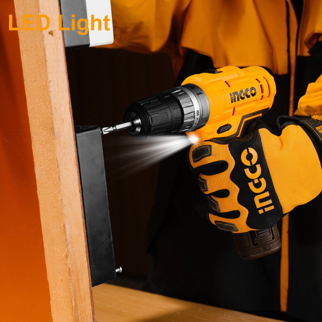 CIDLI12202 INGCO CORDLESS IMPACT DRILL