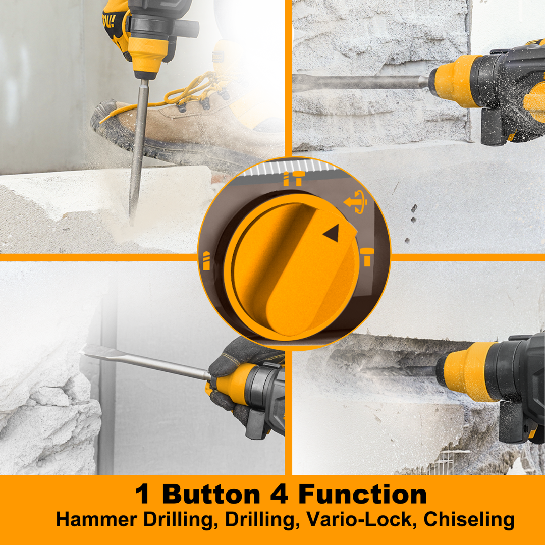 CRHLI202081 INGCO CORDLESS ROTARY HAMMER