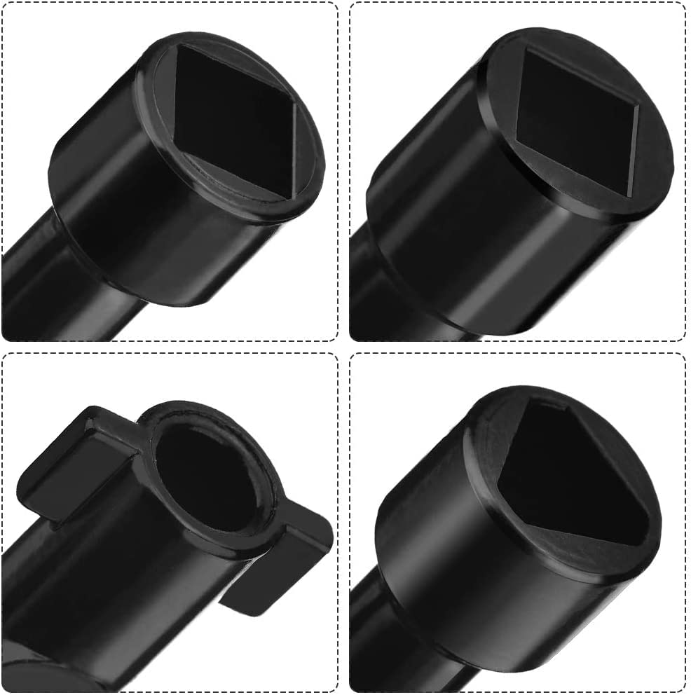 Homdum 4 Way Fixed Square Utility Key Set