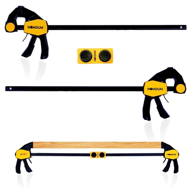 HOMDUM 18INCH QUICK GRIP BAR CLAMP PACK OF 2PC