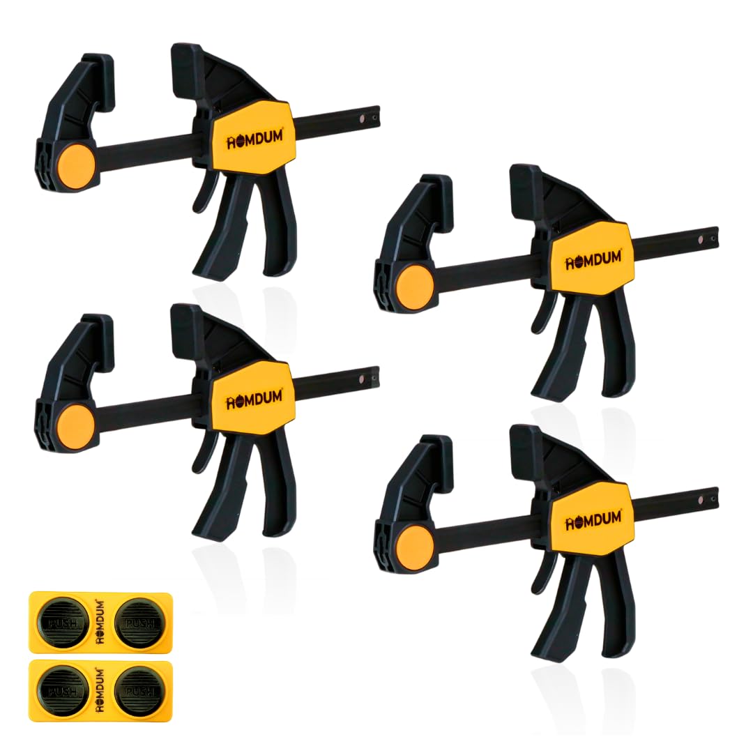 HOMDUM 6 INCH QUICK GRIP CLAMP (PACK OF 4PC)