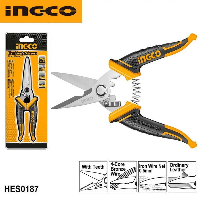 HES0188 INGCO ELECTRICIAN'S SCISSOR