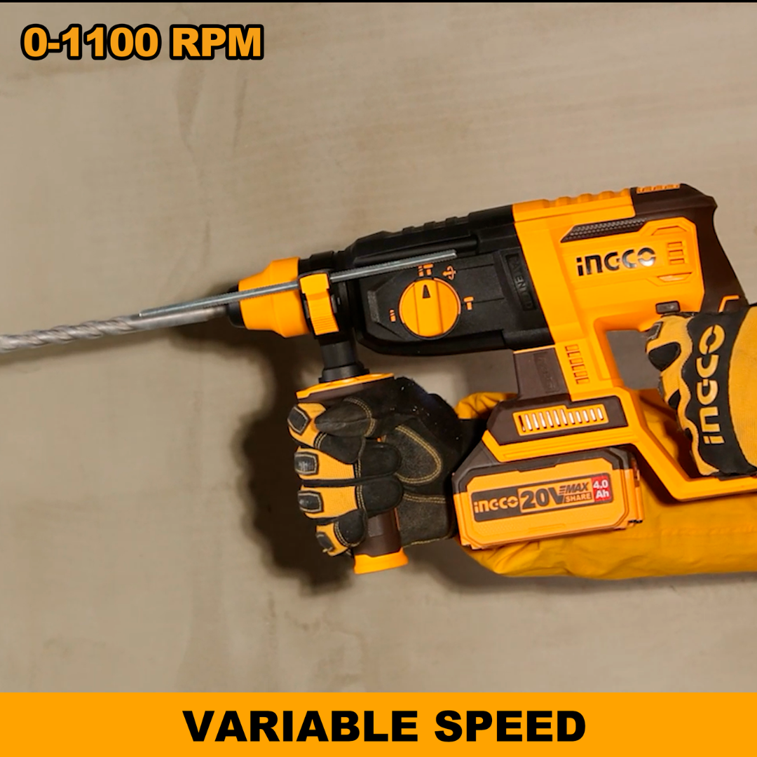 CRHLI20228 INGCO CORDLESS ROTRY HAMMER