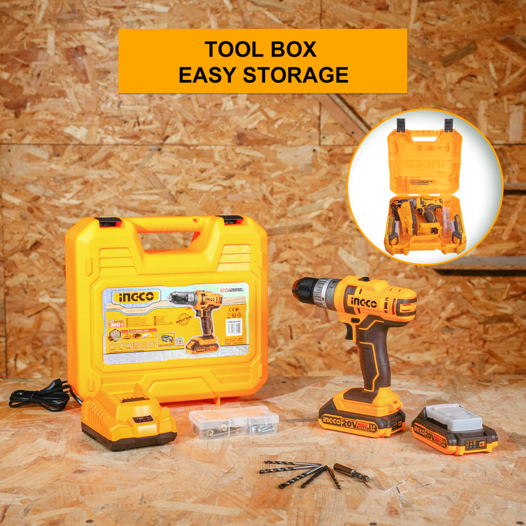CIDLI201452 INGCO CORDLESS IMPACT DRILL