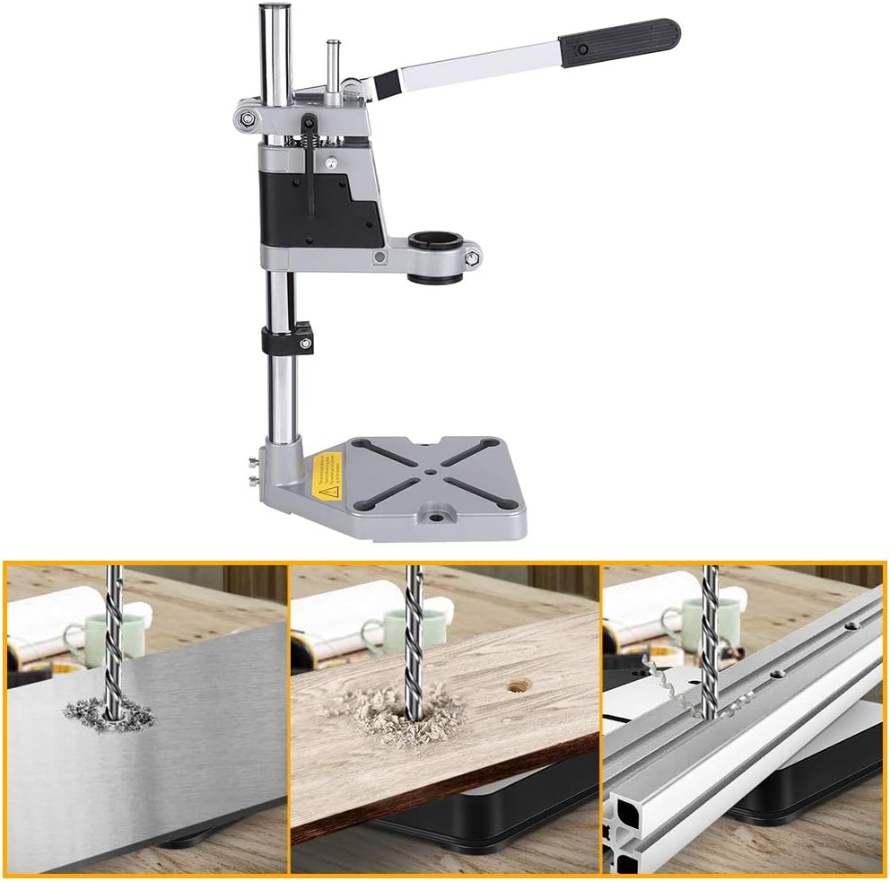 Homdum Drill Stand 400 mm with Adjustable Drill Press Vice Clamp