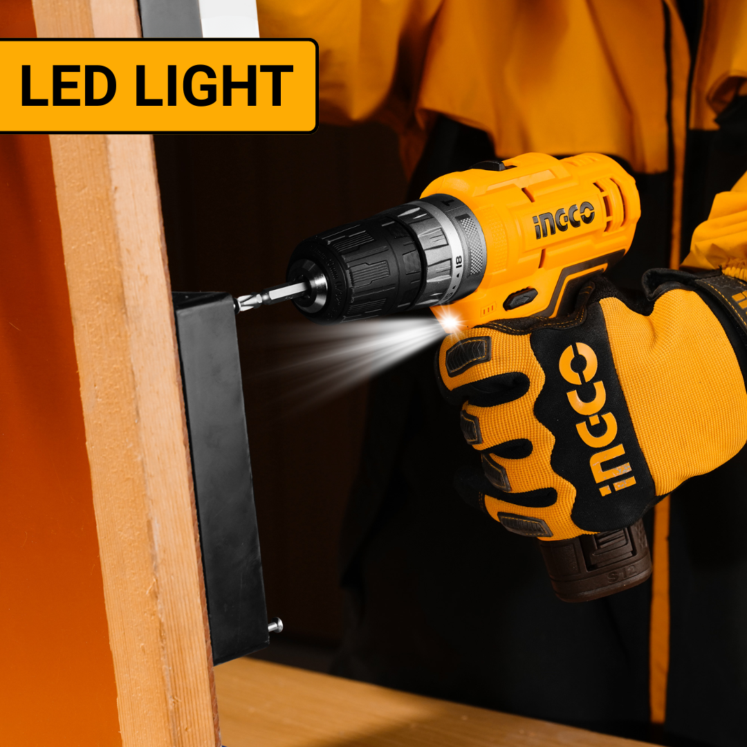 INGCO 12V Cordless Drill - CDLI12202