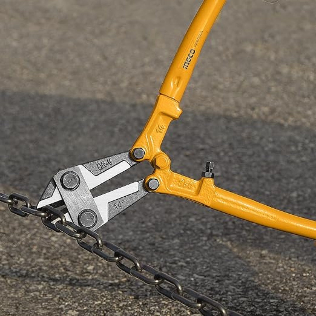INGCO 14 Inch Bolt Cutter with Cr-Mo Blade & TPR Handle - HBC0814