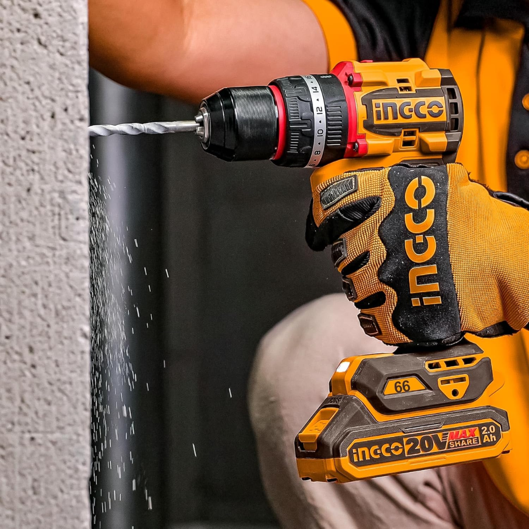 CKLI20766 INGCO CORDLESS MINI GRINDER+IMPACT DRILL