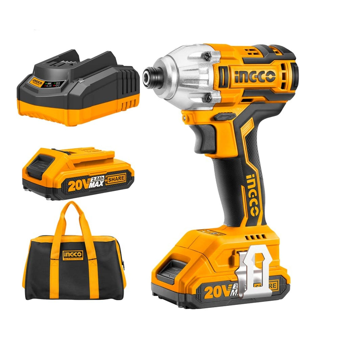 INGCO 20V Brushless Cordless Impact Driver - CIRLI2002