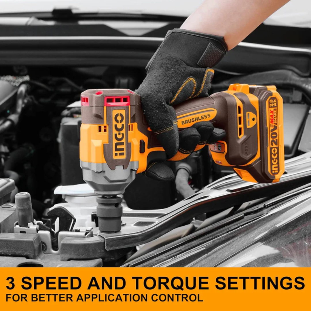 COSLI23048 INGCO CORDLESS 2 PC COMBO KIT