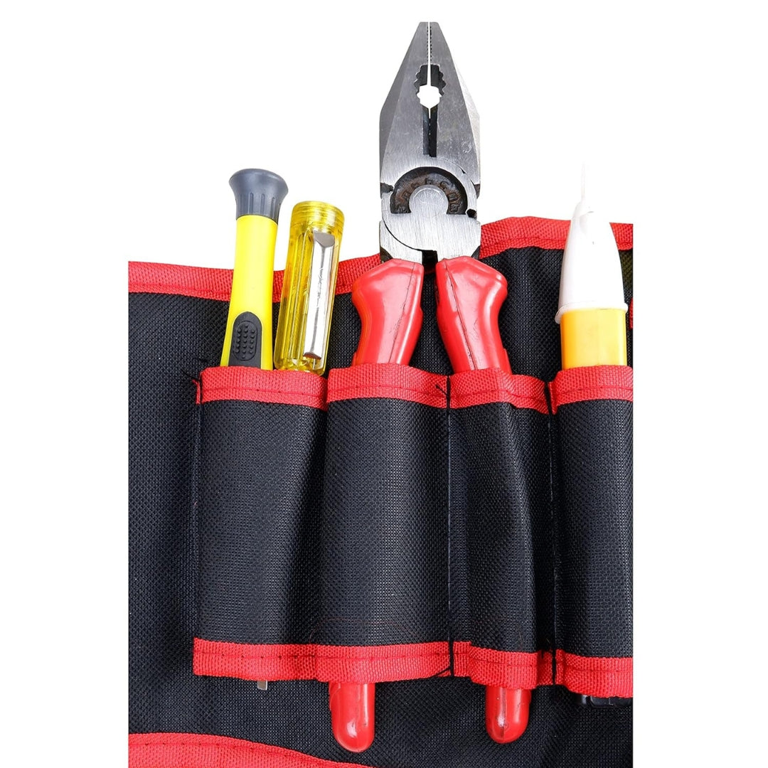 HOMDUM 20 Inch Tool Belt Organizers – Heavy Duty Canvas Tool Pouch with Multiple Pockets for Carpenter, Electrician & DIY Tool Storage