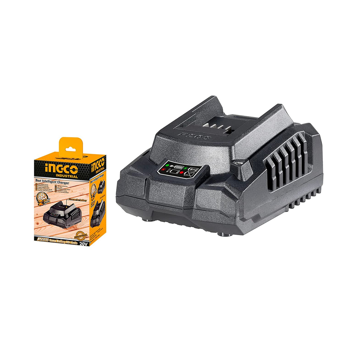 INGCO P20S 20V 2A Fast intelligent charger - FCLI2001