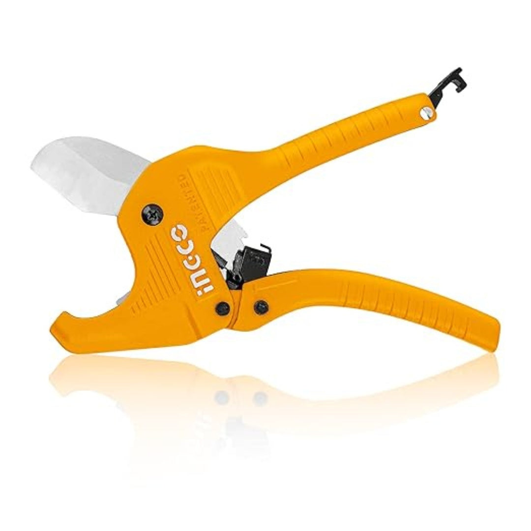 INGCO PVC Pipe Cutter – Ratchet Type Plumbing Pipe Cutting Tool - HPCS05428
