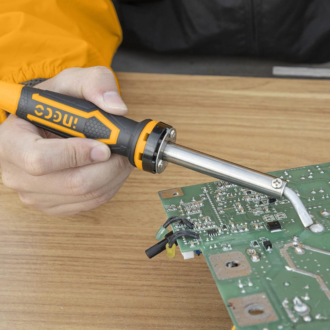 INGCO 60W Electric Soldering Iron – Portable Soldering Gun with Replaceable Tip - SI0268