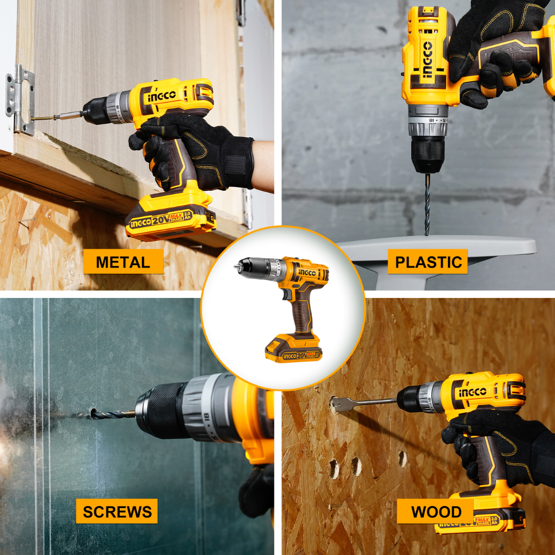 CIDLI201452 INGCO CORDLESS IMPACT DRILL