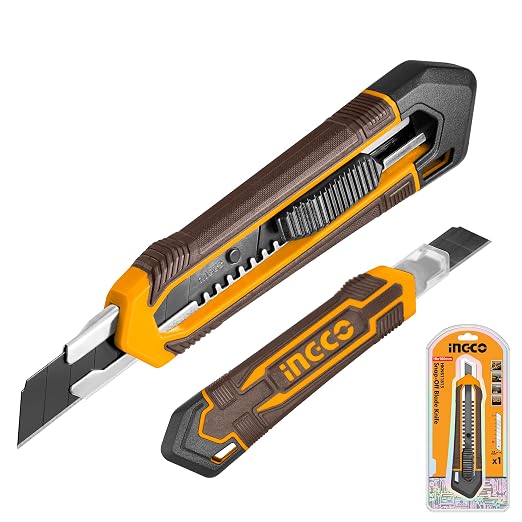 INGCO Snap-Off Blade Knife 179mm (HKNS11815)