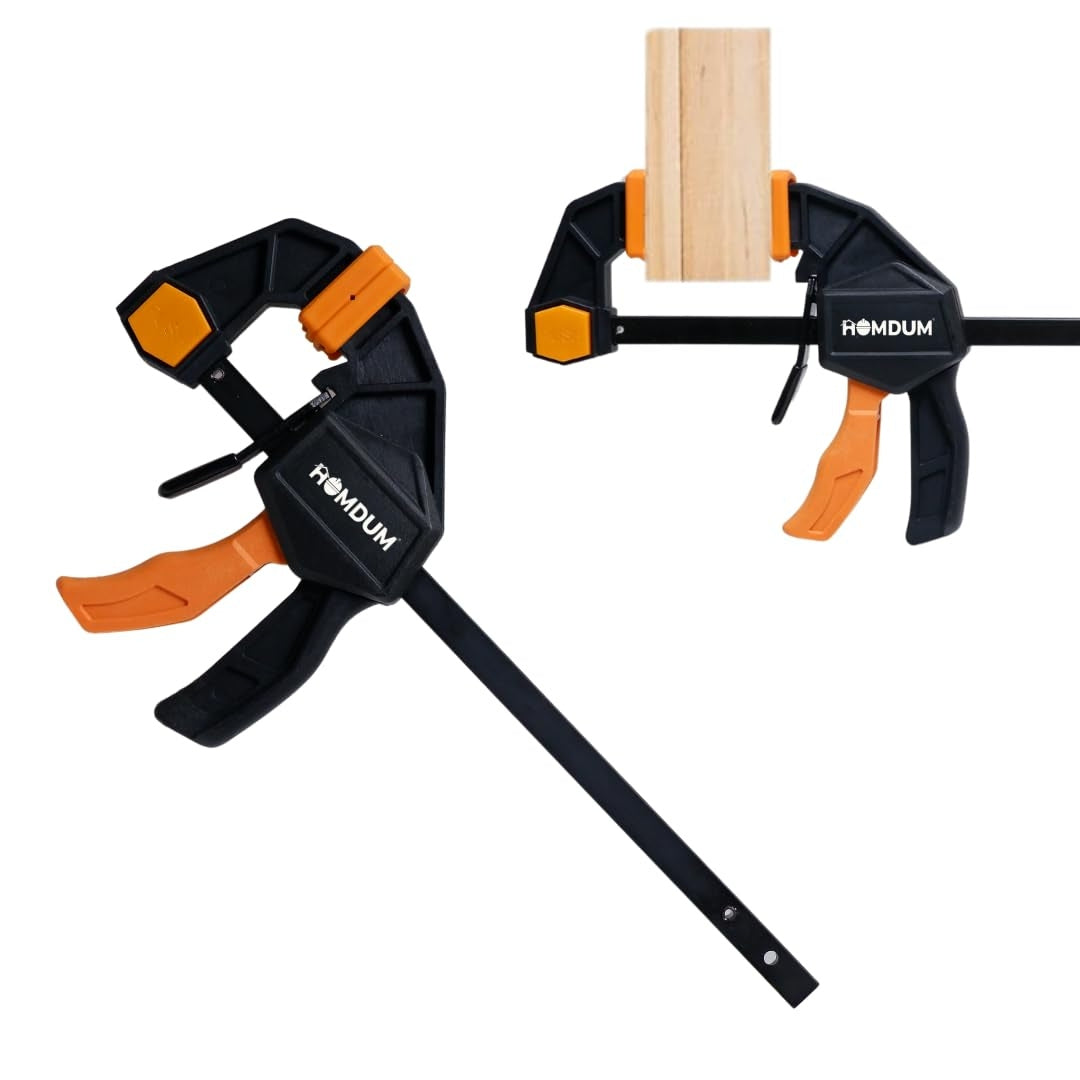 Homdum Quick Grip clamp Bar clamp for woodworking (6inch)