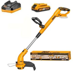 Ingco 20V Lithium-Ion 8200rpm Cordless Grass Trimmer/Grass Cutter CGTLI20018 (with 20volt battery and fast charger )
