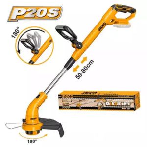Ingco 20V Lithium-Ion 8200rpm Cordless Grass Trimmer/Grass Cutter CGTLI20018 (with 20volt battery and fast charger )