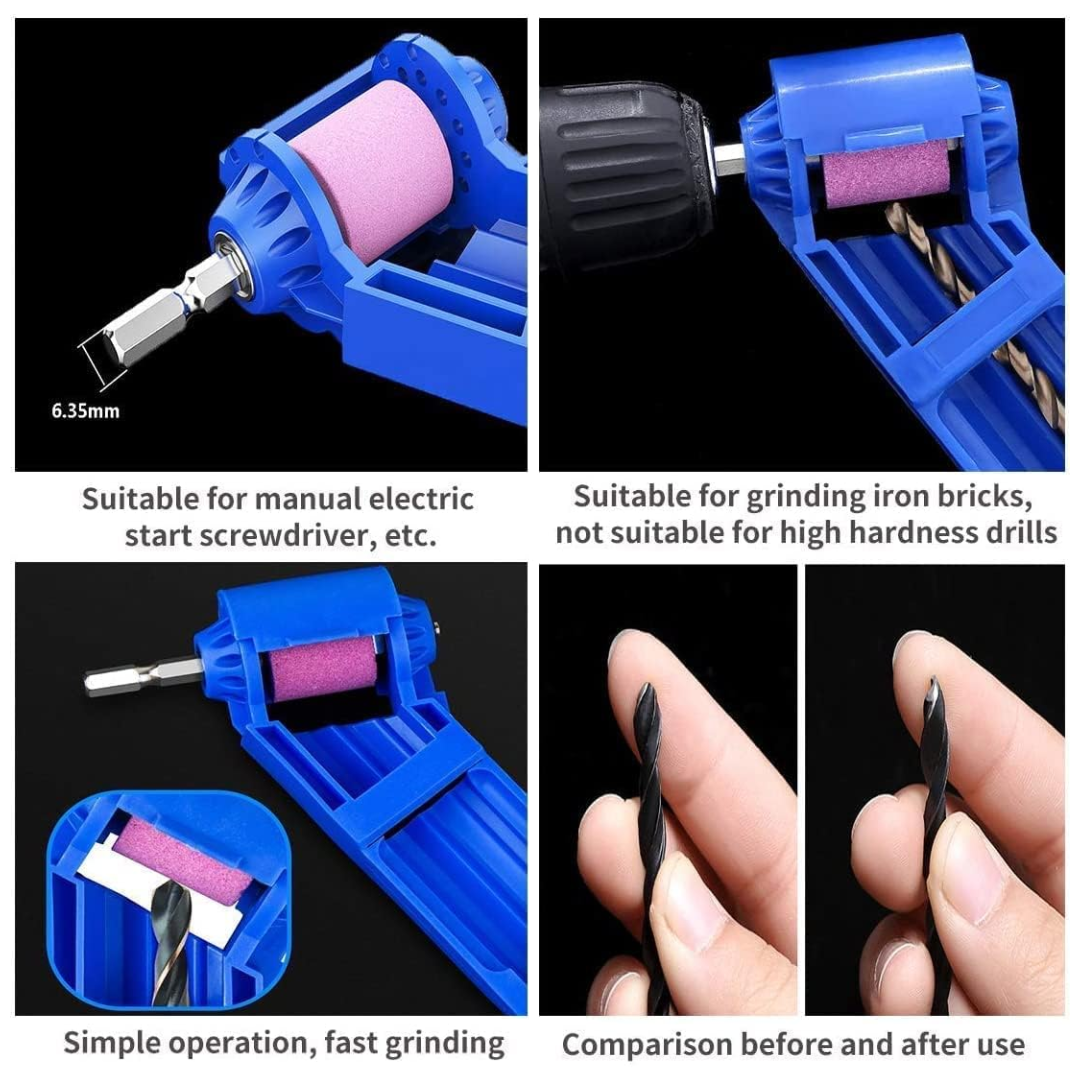 DRILL BIT SHARPENER PORTABLE DRILL SHARPENER TOOL