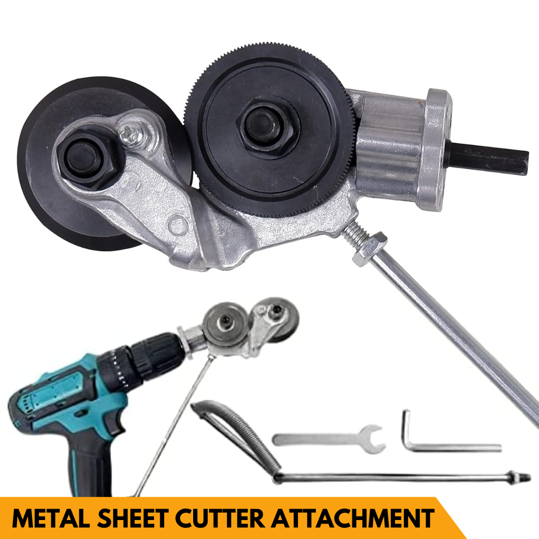 ELECTRIC DRILL REFITTING PLATE SHEAR - METAL SHEET CUTTER ATTACHMENT