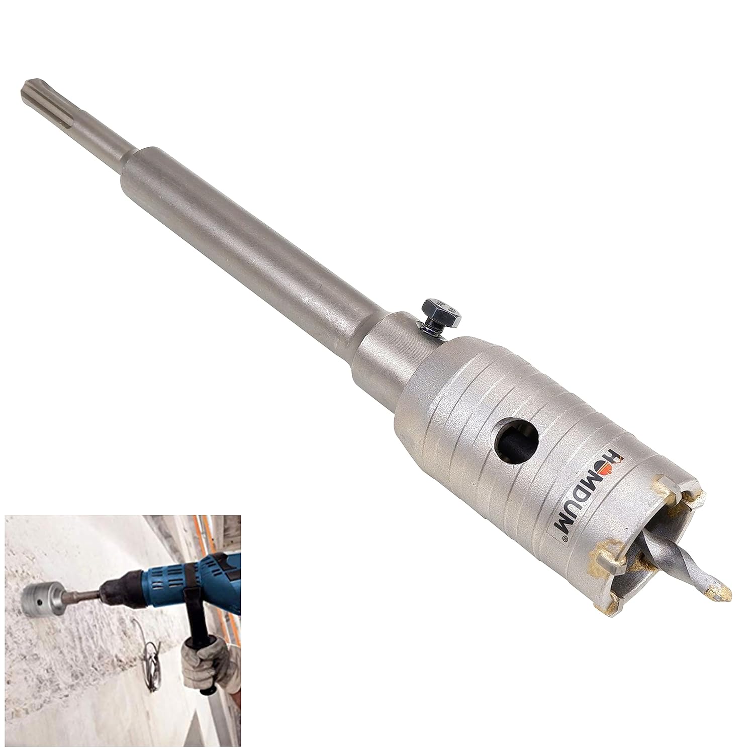 HOMDUM CONCRETE HOLE SAW DRILL BIT SET 40MM