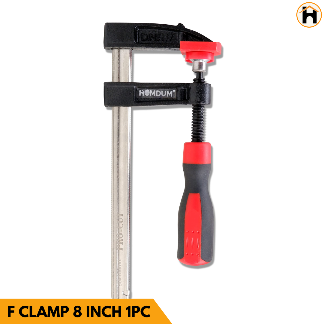 HOMDUM 8 INCH STEEL F CLAMP