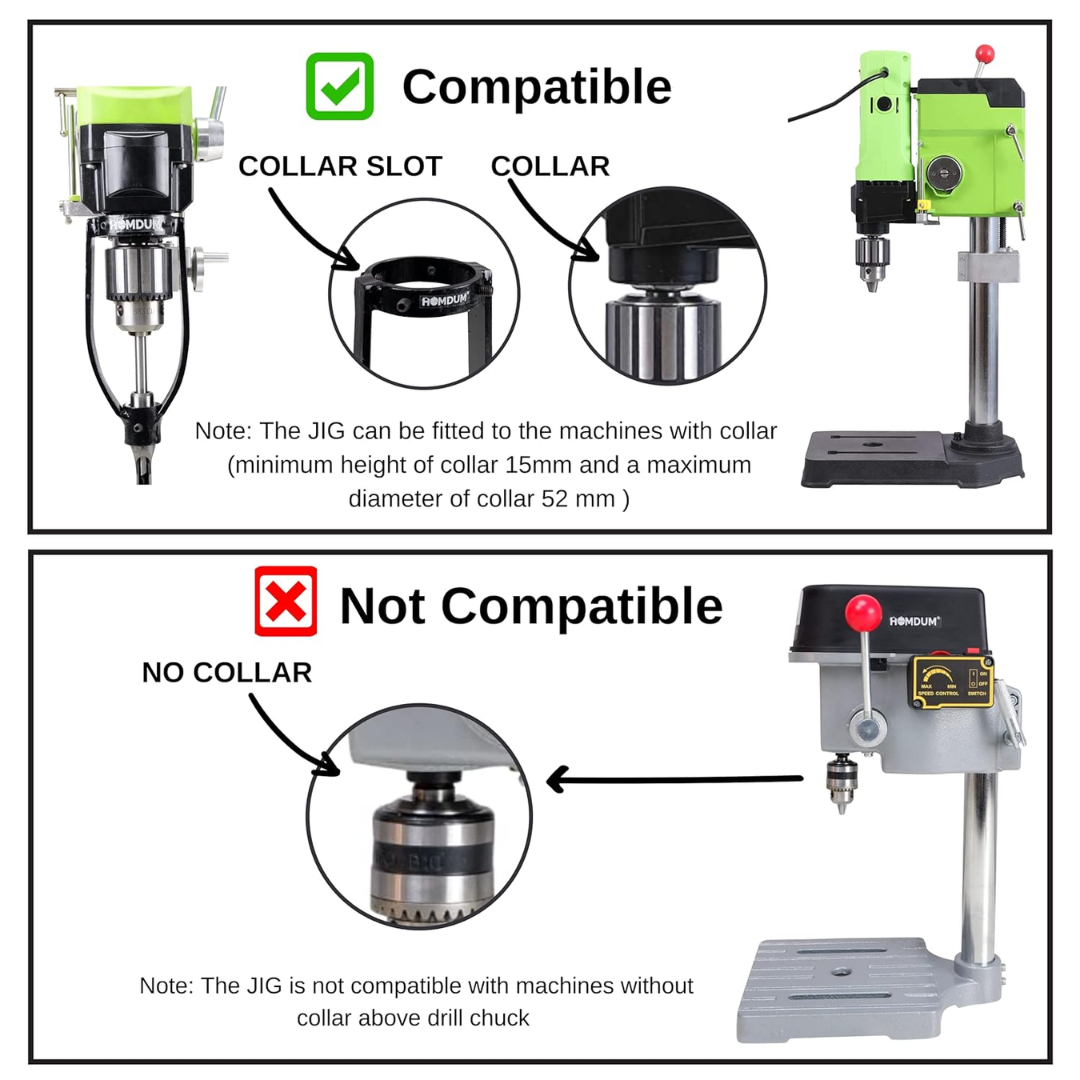 HOMDUM SQUARE HOLE DRILL BIT ATTACHMENT