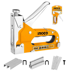 INGCO Stapler, 3 in 1 Nail Gun