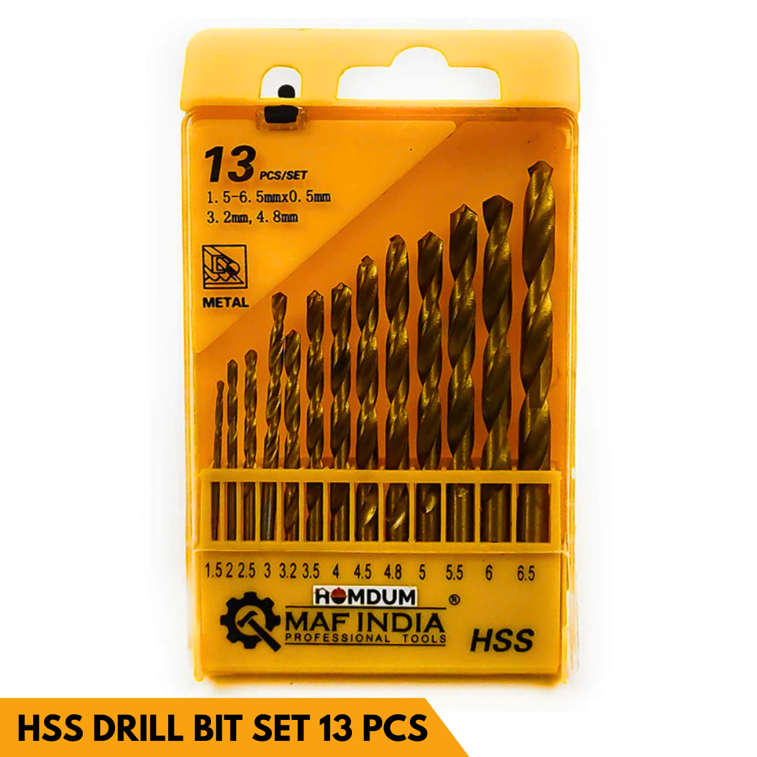 HSS DRILL BIT SET 13 PCS