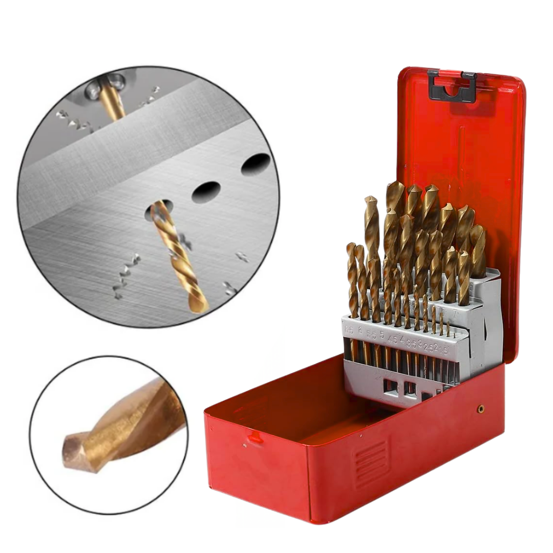 HSS Drill Bit Set 25 Pcs
