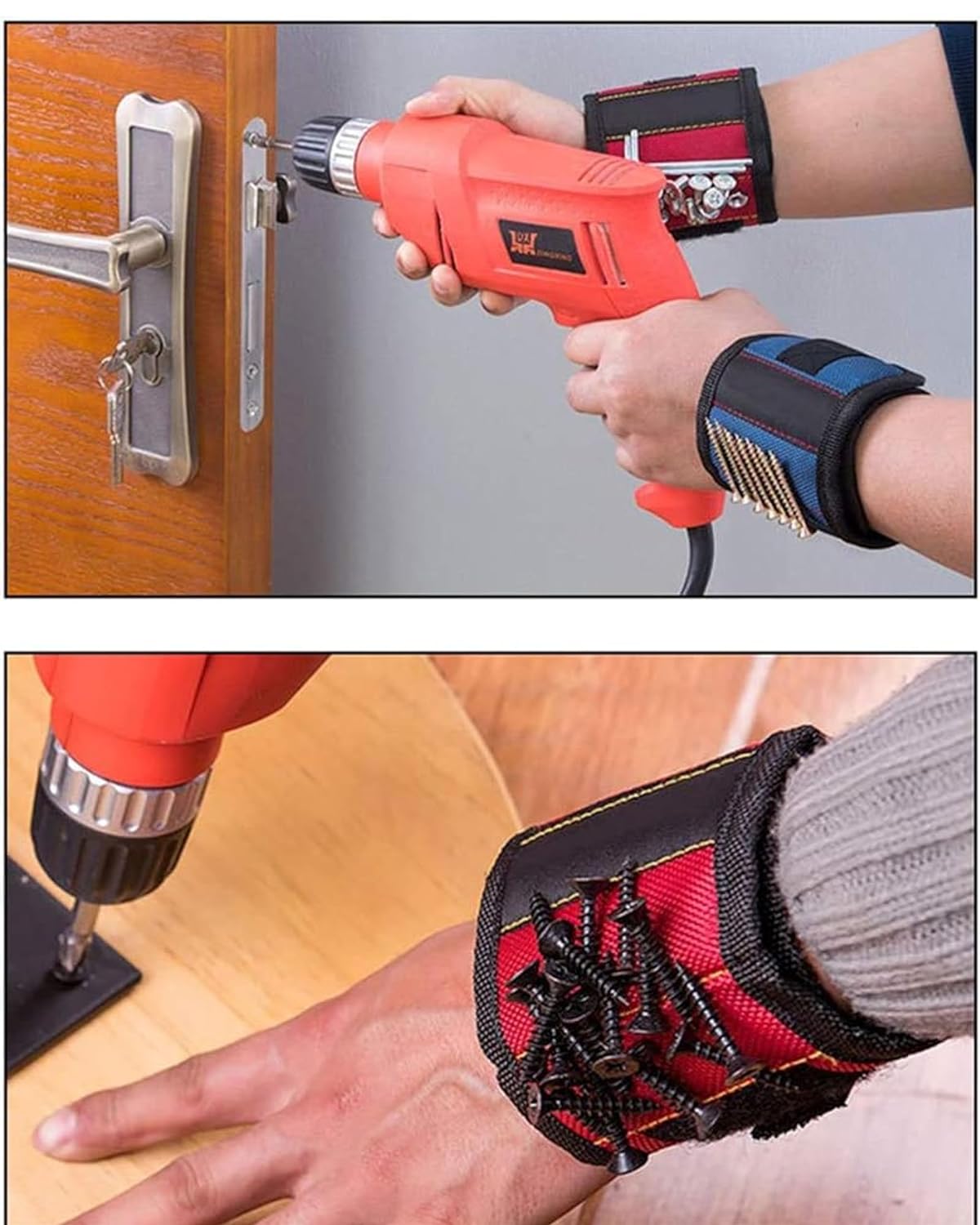 Homdum Powerful Magnets Wrist Arm Strap Magnetic Wristband