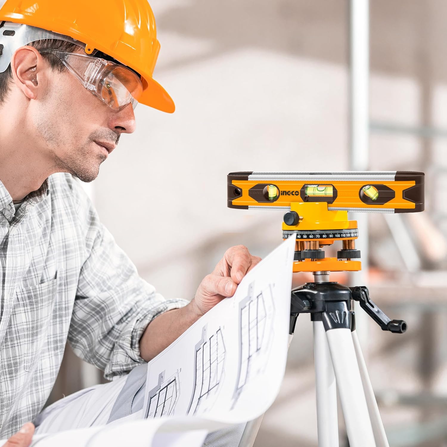 INGCO Magnetic Mini Spirit Level