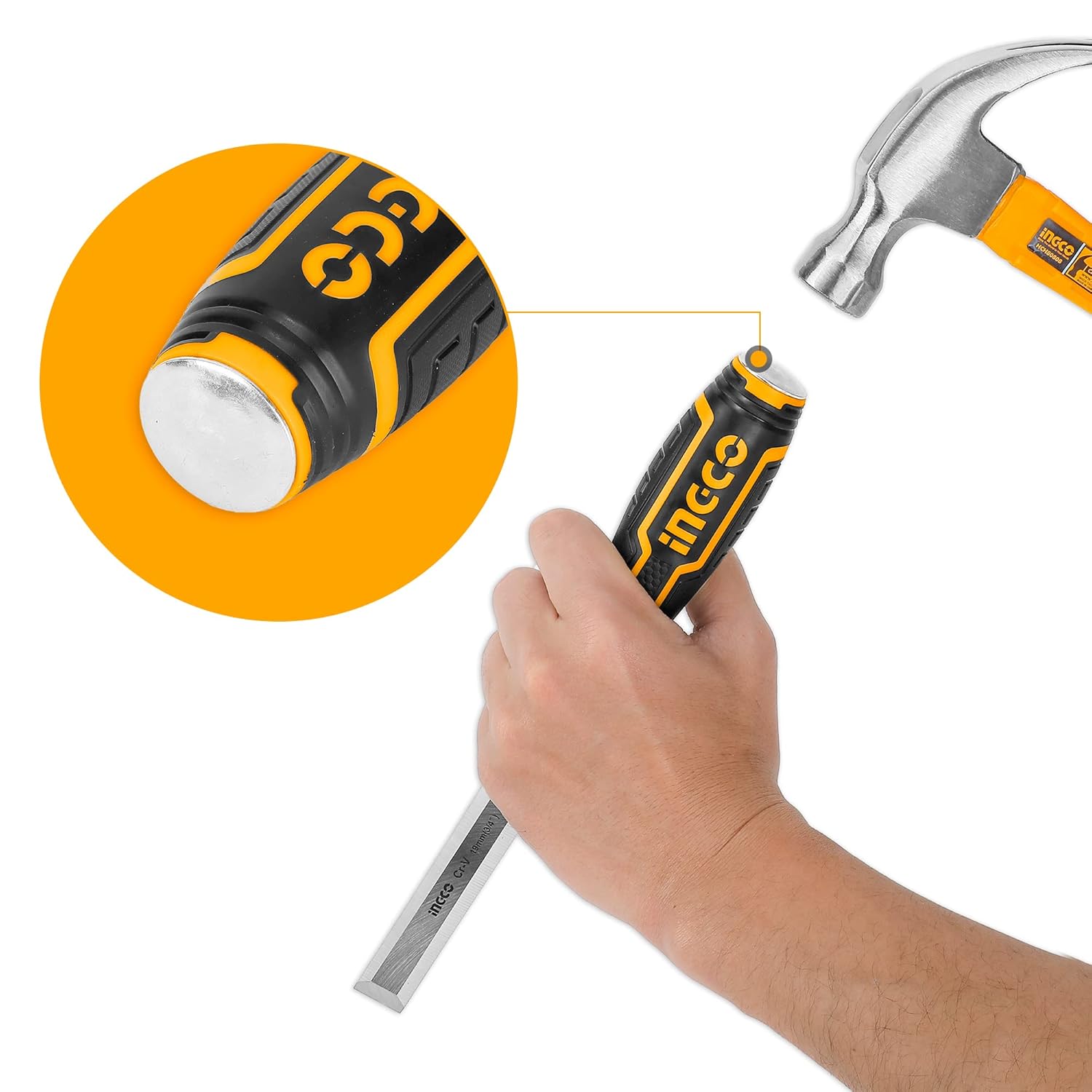 INGCO 2pcs PACK Wood Chisel