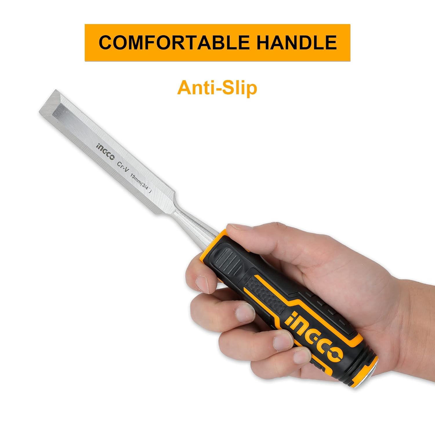 INGCO 2pcs PACK Wood Chisel