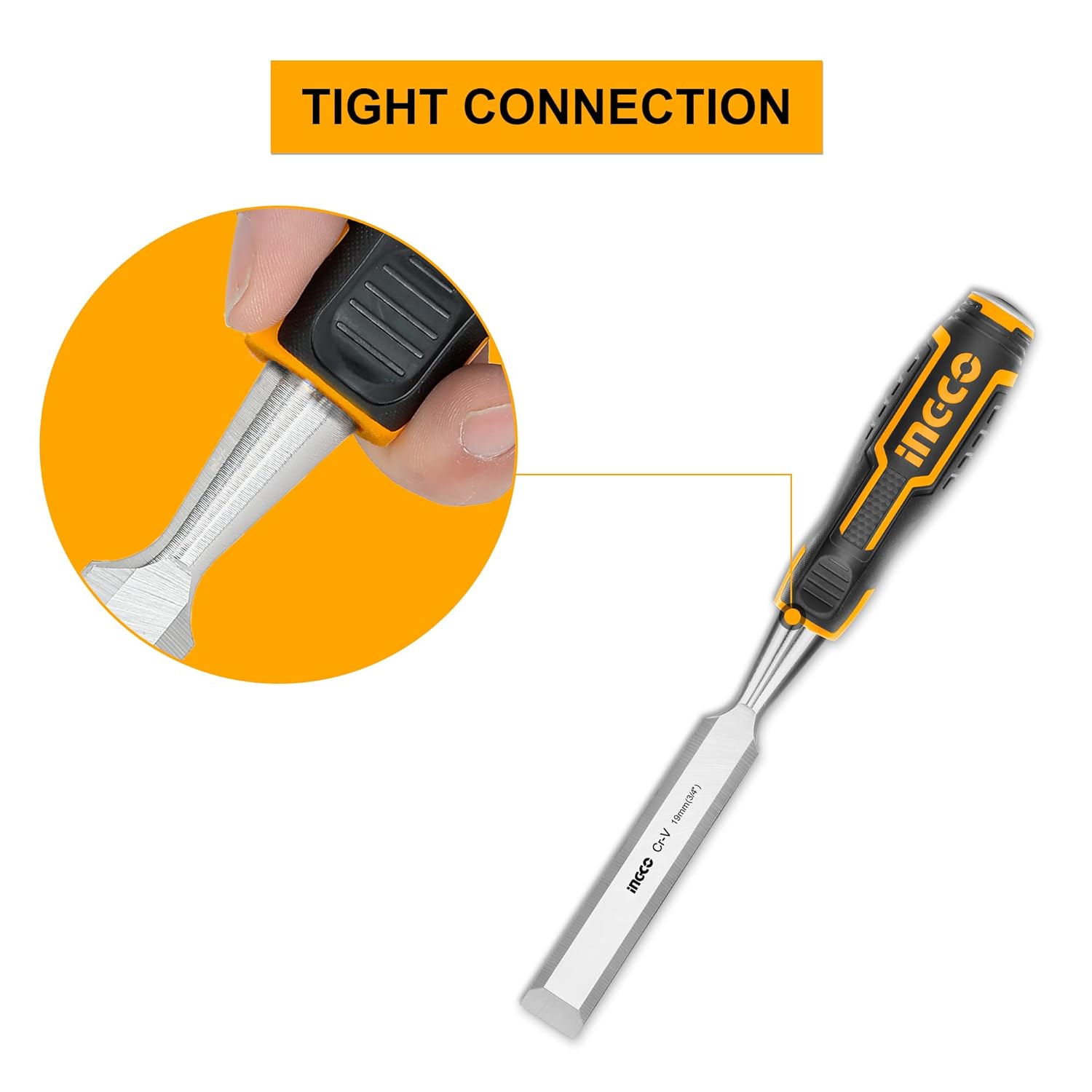 INGCO 2pcs PACK Wood Chisel