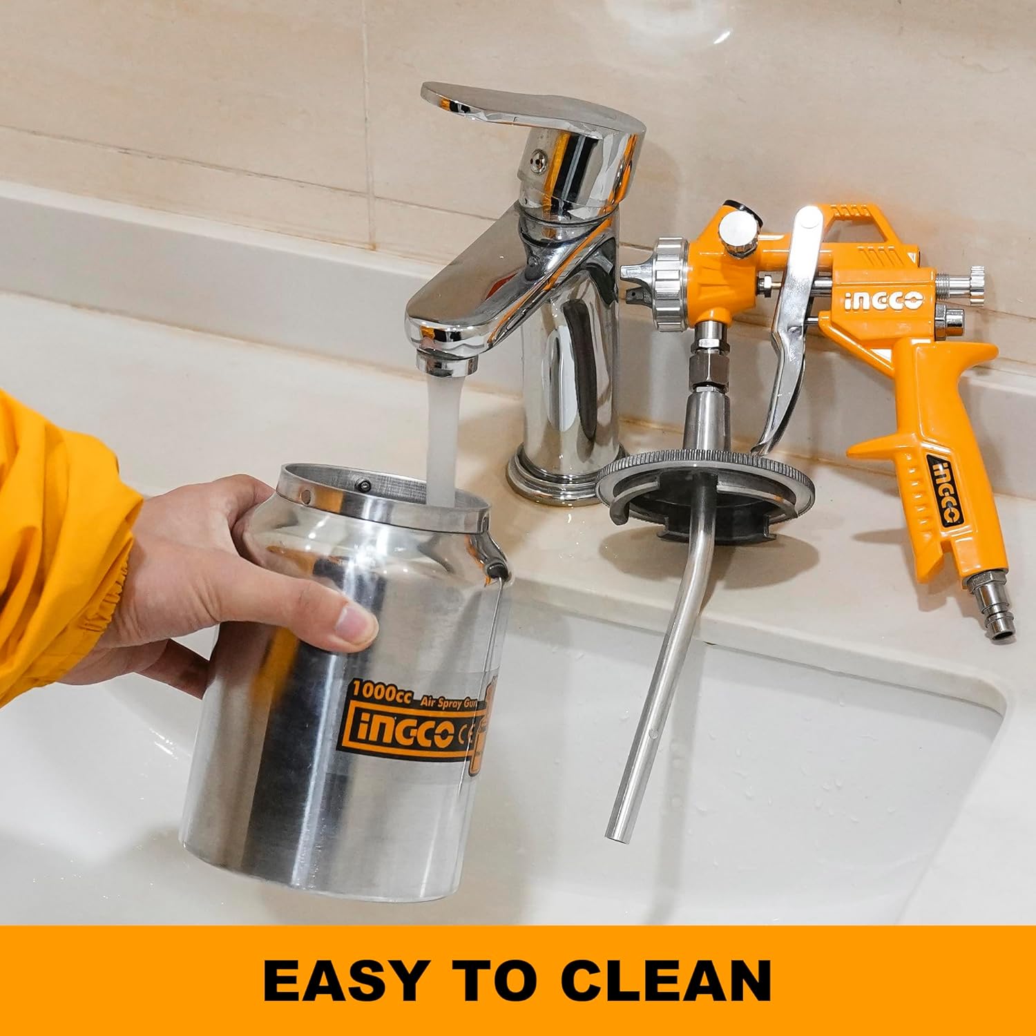 ASG3101 INGCO AIR SPRAY GUN 1000CC