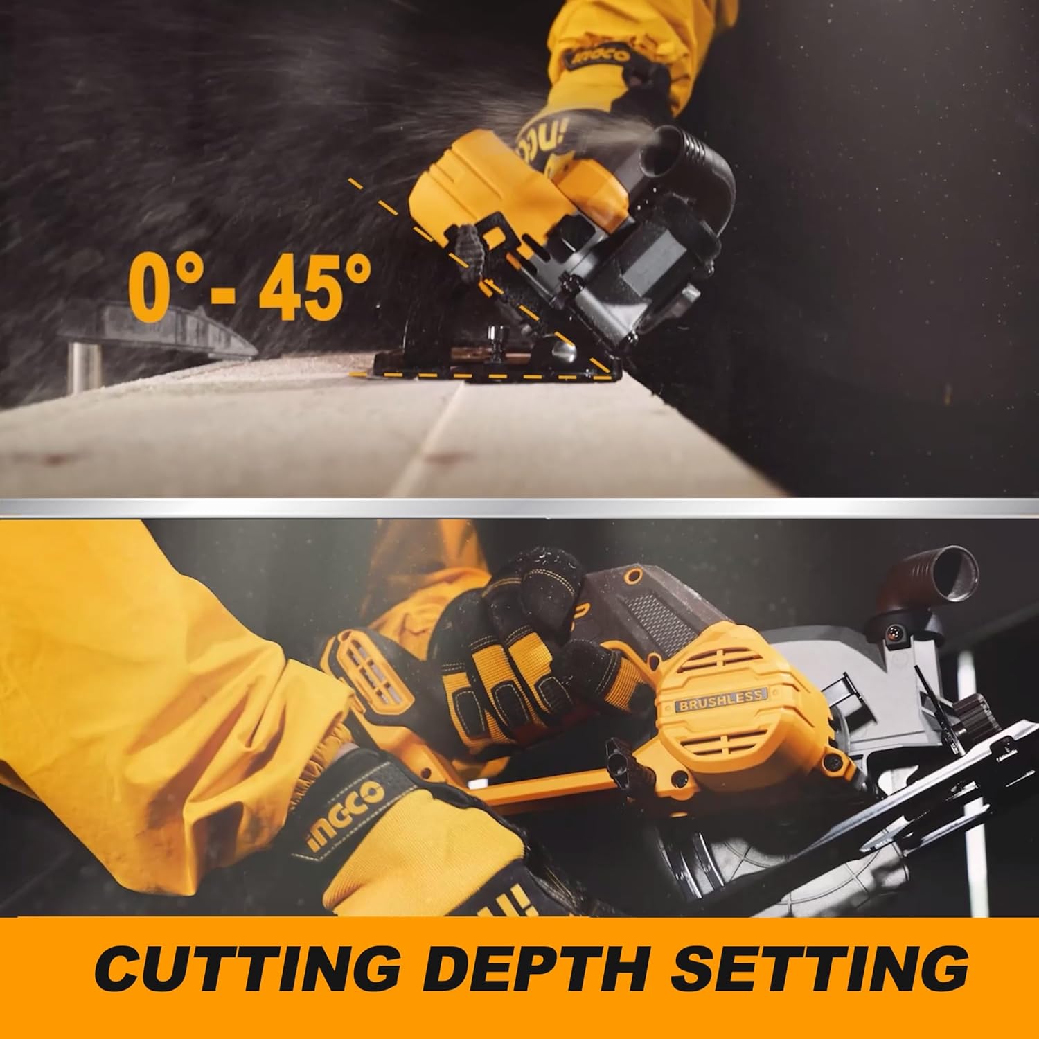 INGCO Cordless Circular Saw