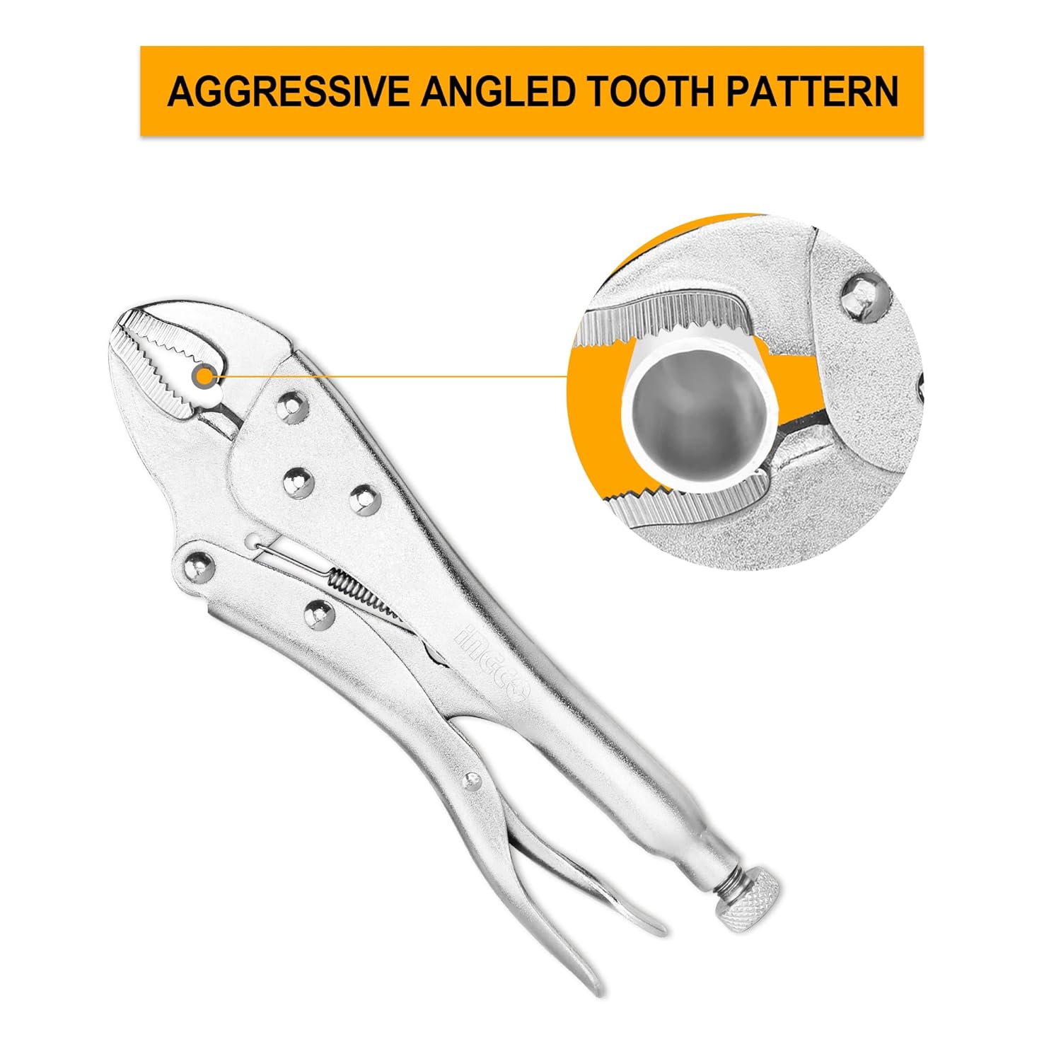 INGCO Curved Jaw Locking Plier