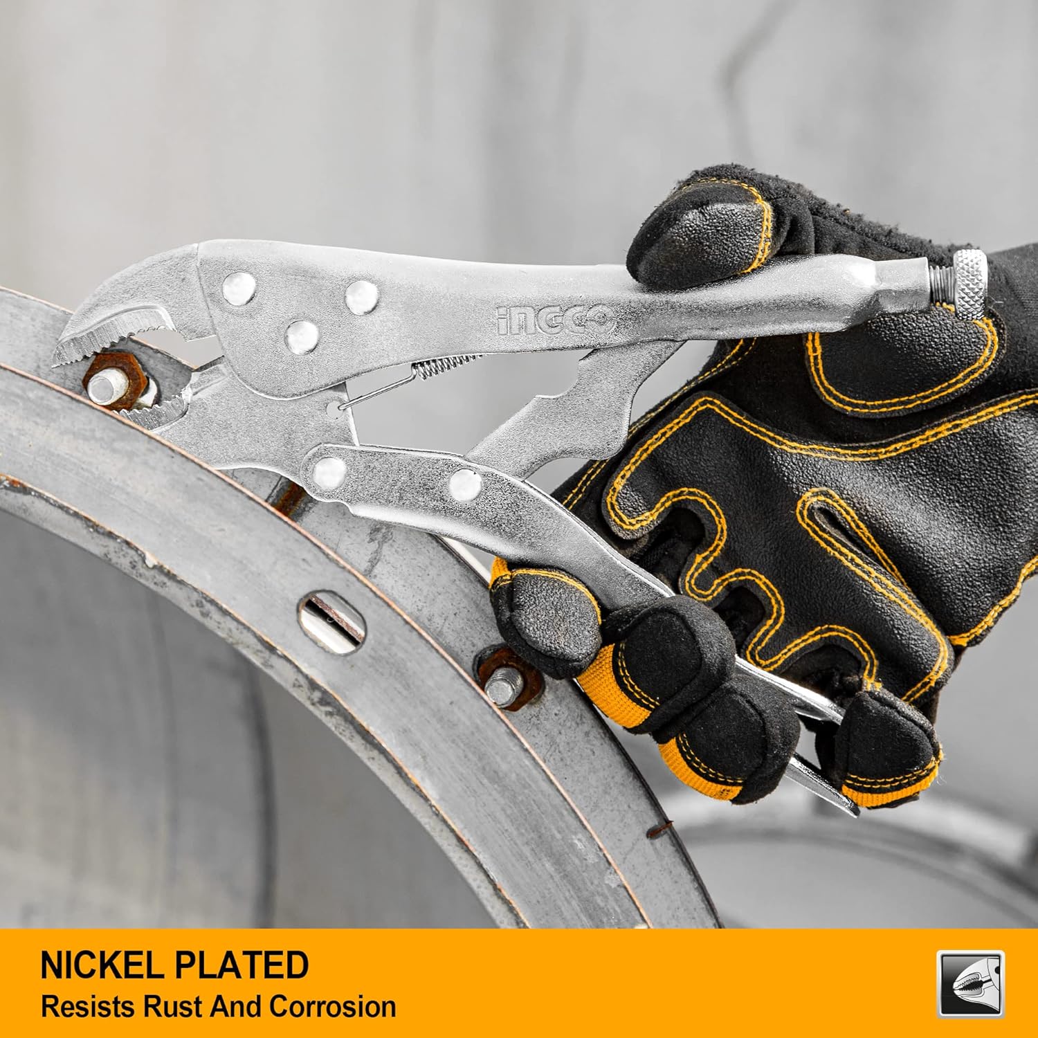 INGCO Curved Jaw Locking Plier