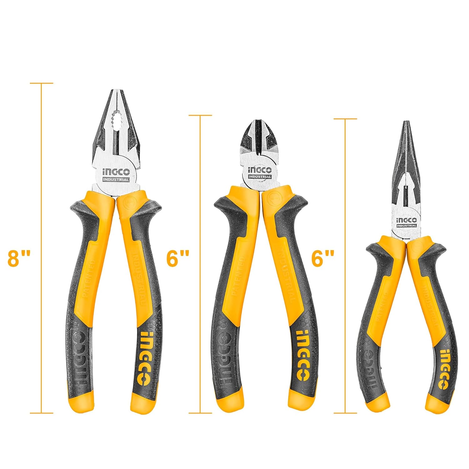 INGCO Pliers Set 3 PCS PACK HKPS28318