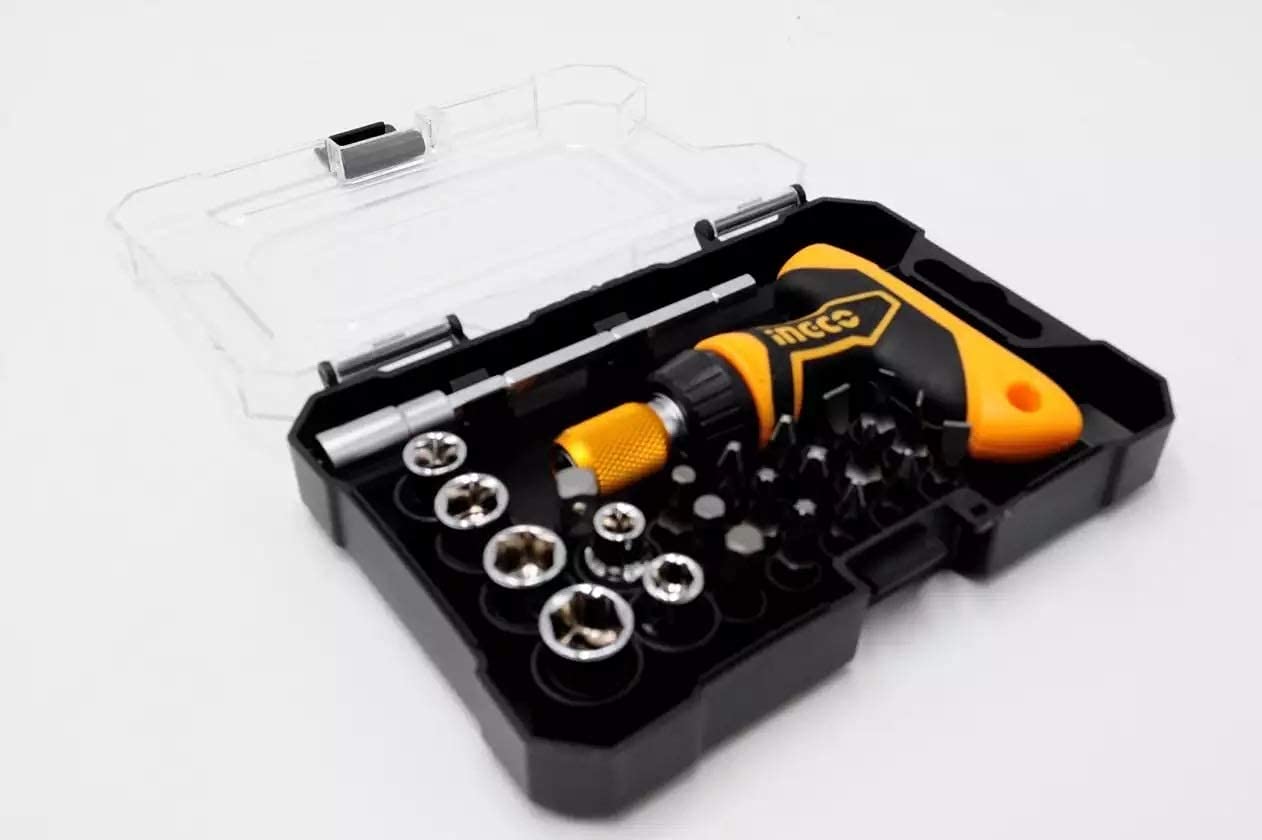 HKSDB0188 INGCO 24 PCS T-HANDLE WRENCH SCREWDRIVER SET