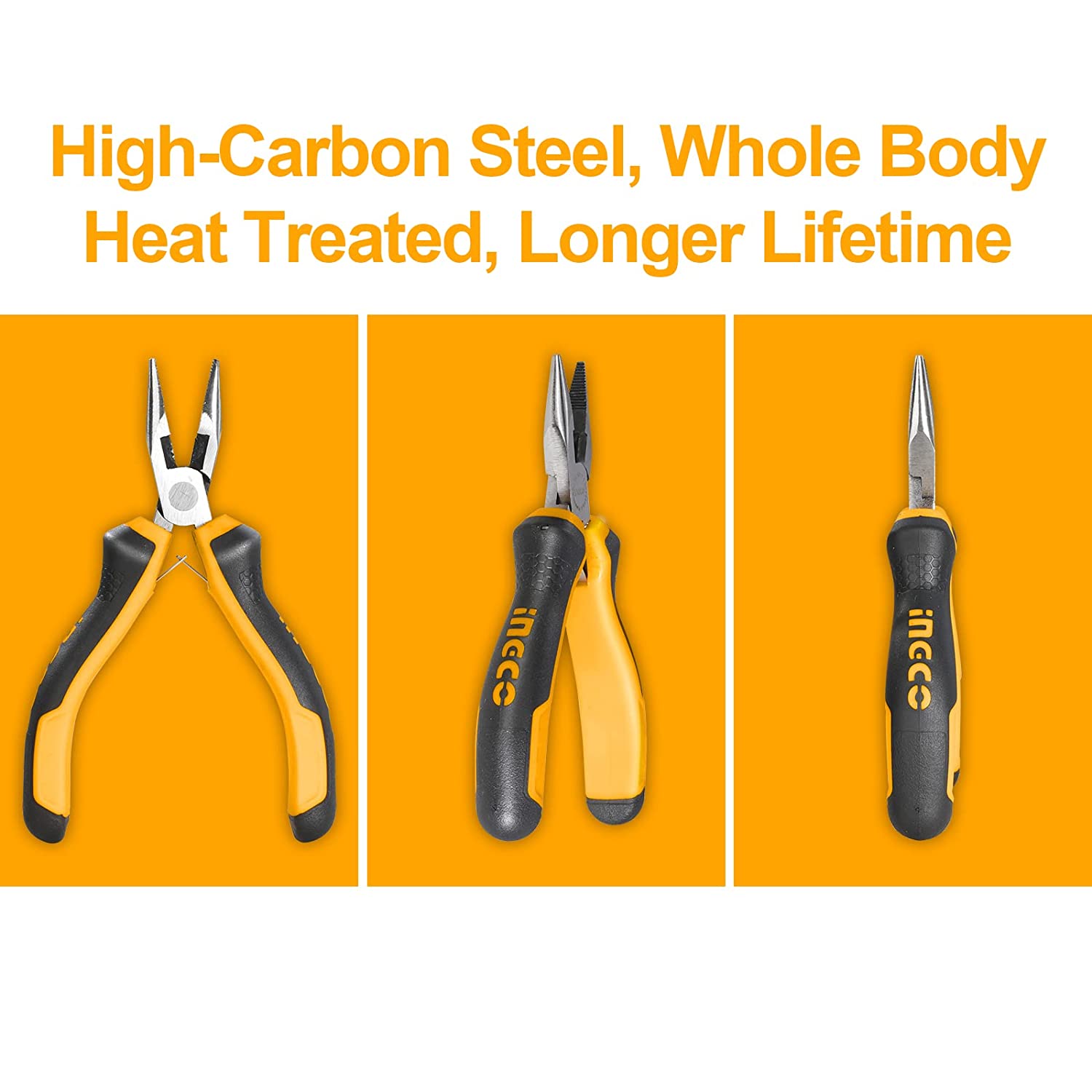 HMPS06115 INGCO 6PC MINI PLIER SET