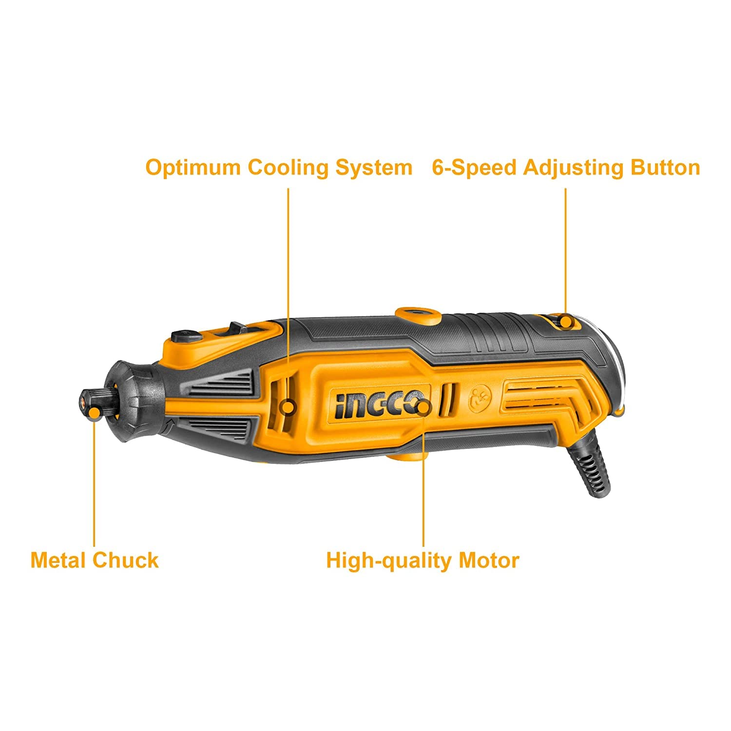 INGCO Mini Die Grinder Rotary 130W