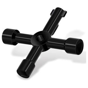 Homdum 4 Way Fixed Square Utility Key Set