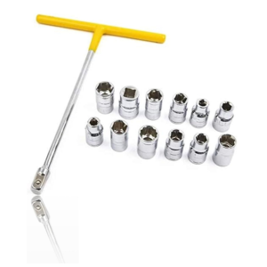 HOMDUM T SHAPED HANDLE WRENCH SPANNER SET