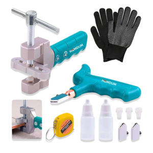 HOMDUM 2 IN 1 GLASS TILE CUTTER TOOL KIT