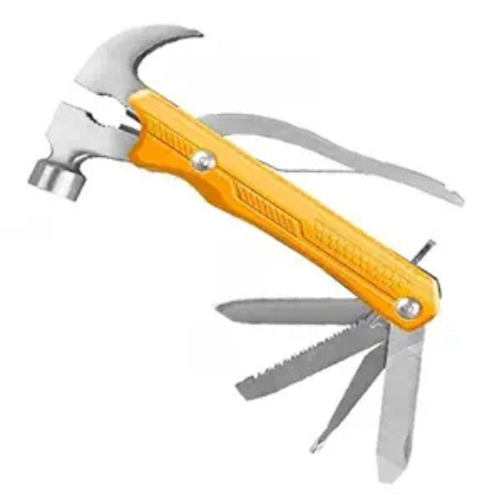 INGCO 12-in-1 Multifunction Hammer with Tools & Aluminum Handle - HMFH0121